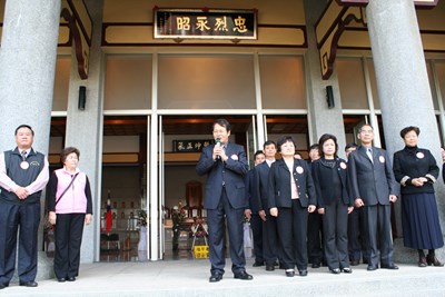 臺中市各界100年遙祭黃陵春祭國殤典禮--豐原忠烈祠