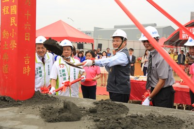 市府於北屯舉辦廍子國小新建校舍動土典禮