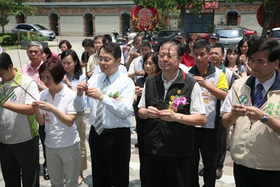 蕭副市長參加大里區永隆里活動中心落成典禮