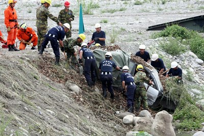 民國100年中部地區災害防救聯合實兵演練