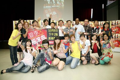 100年臺中市青少年戲劇工作坊呈演記者會