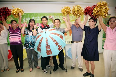 安全100  揪團防暴啦啦隊  記者會