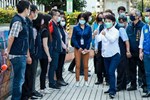 慰問第一線防疫人員(里幹事)