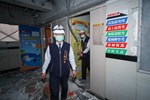 建設局長視察大智路貫通工程(大智慧學苑大樓樓層拆除)