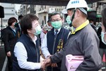 市長感謝工程團隊的辛勞