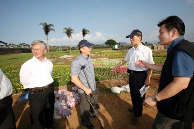 2011臺中國際花毯節場地會勘