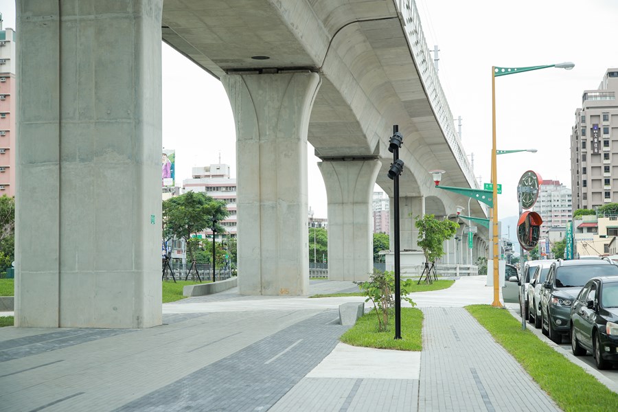 綠空廊道計畫「鐵道綠廊景觀風貌重塑計畫工程」完工視察