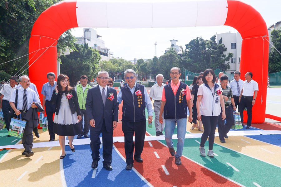 潭子國民小學慶祝110週年校慶暨「彩舍」大樓、跑道修建落成啟用典禮