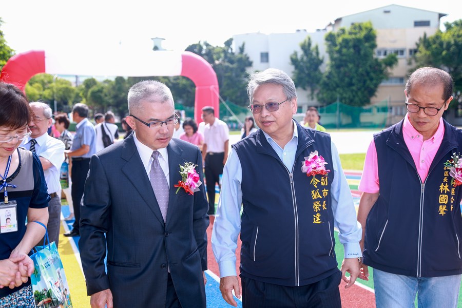 潭子國民小學慶祝110週年校慶暨「彩舍」大樓、跑道修建落成啟用典禮