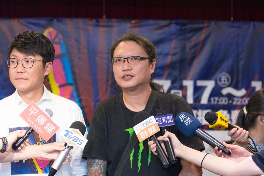 樂團代表受訪