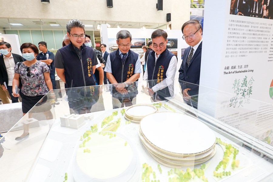 台中巨蛋體育館競圖成果展開幕式