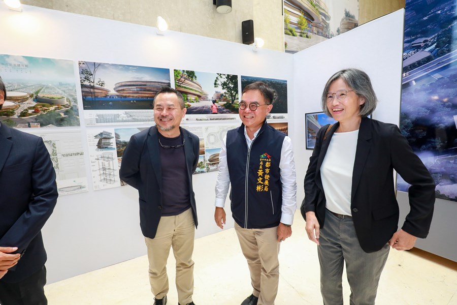 台中巨蛋體育館競圖成果展開幕式