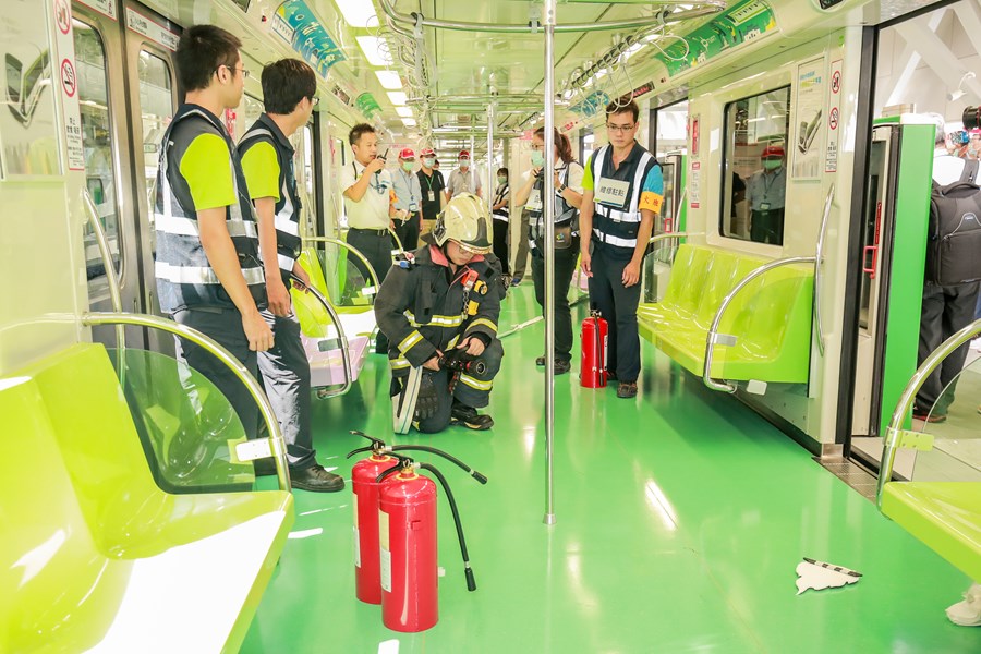 台中捷運綠線初勘模擬演練