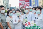 盧市長出席抗暖化 反空污 88團結顧健康遊行