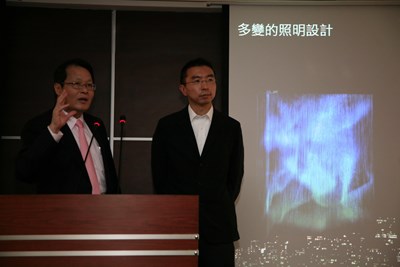 臺灣塔設計得標廠商(建築師)(日籍)藤本壯介先生到市府簡報