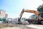 豐原區圓環南路與中正路口天橋拆除工程