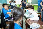 市長與安定國小學生互動