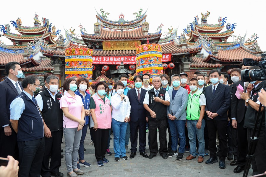 「樂成宮旱溪媽祖遶境十八庄」媽祖起駕儀式