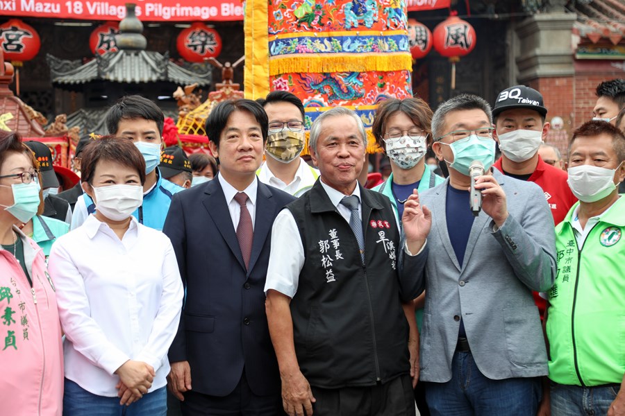 「樂成宮旱溪媽祖遶境十八庄」媽祖起駕儀式