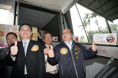 2011臺中椪柑外銷日本啟運典禮  記者會