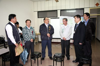 勘查林厝排水整治工程現場