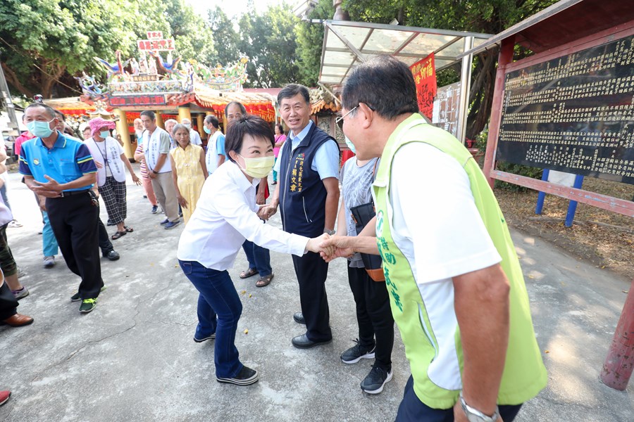 市長參拜三甲福德祠