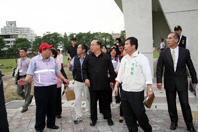 視察文小九學校預定地