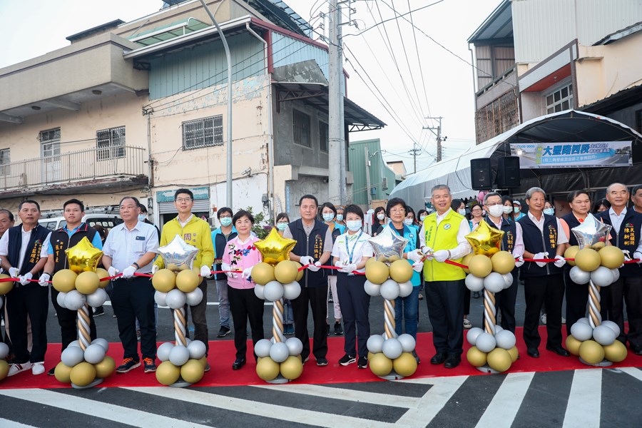 神岡區大豐路四段-主2號15M都市計畫道路(近三角里筱雲山莊之東側路段)工程完工通車祈福典禮