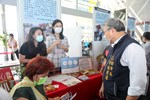 令狐副市長參觀2020台中市政府中高齡就業博覽會