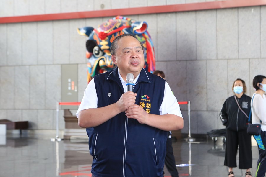台中市代表隊參加109年全國身心障礙國民運動會授旗典禮 (3)