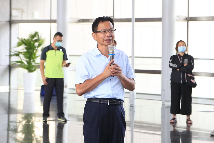 台中市代表隊參加109年全國身心障礙國民運動會授旗典禮 (6)