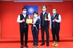 獻獎---臺中市政府水利局獲109年度勞動部第14屆推動職業安全衛生優良工程佳作