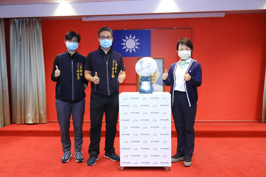 獻獎-臺中市政府運動局獲109年全民運動會績優單位獎--總統獎