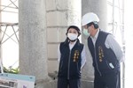 勘查台中州廳修復工程進度