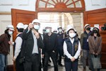 勘查台中州廳修復工程進度