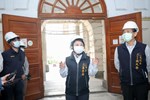 勘查台中州廳修復工程進度