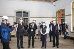 勘查台中州廳修復工程進度