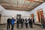 勘查台中州廳修復工程進度