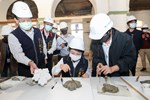 勘查台中州廳修復工程進度