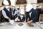 勘查台中州廳修復工程進度