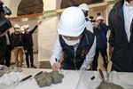 勘查台中州廳修復工程進度