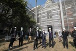 勘查台中州廳修復工程進度