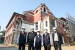 勘查台中州廳修復工程進度