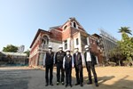 勘查台中州廳修復工程進度