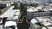 大里公園街(東湖路至東南路)道路打通工程完工模擬圖