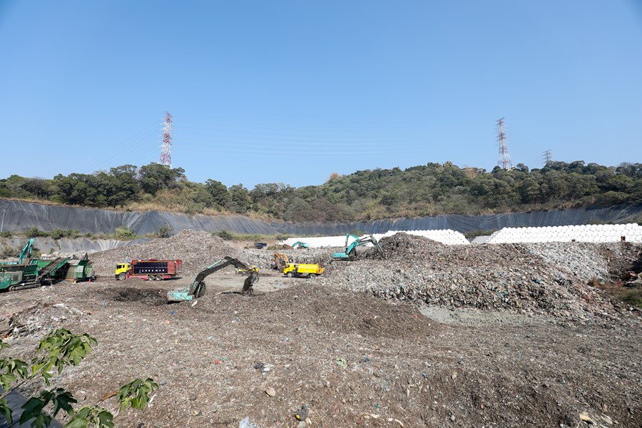 大里掩埋場狀況