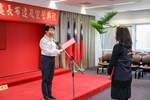 台中市政府新任主計處處長布達及宣誓典禮