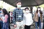 與市長合影