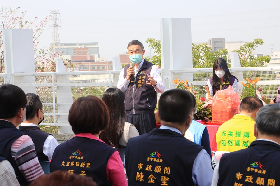 大里區公所臨時辦公廳搬遷祈福儀式 (12)