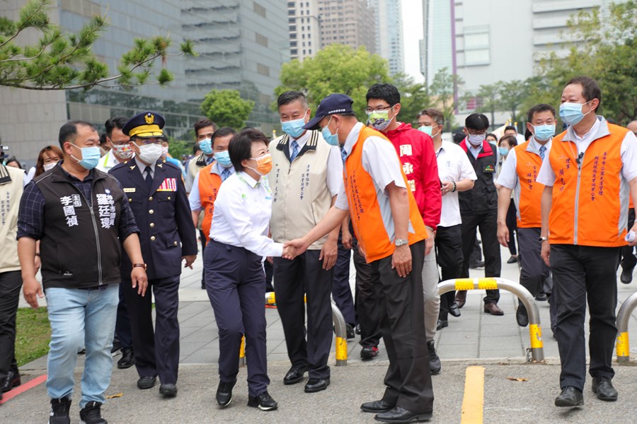 警察&保全一起守護台中市治安誓師大會